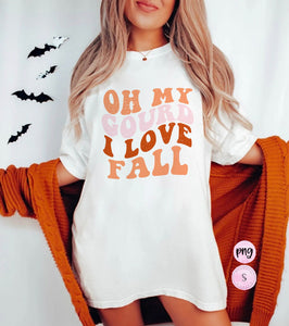 I Love Fall Png, Fall vibes png, Spooky Vibes, Pumpkin Season png, Pumpkin Spice Coffee, Retro fall, PNG, Sublimation Design