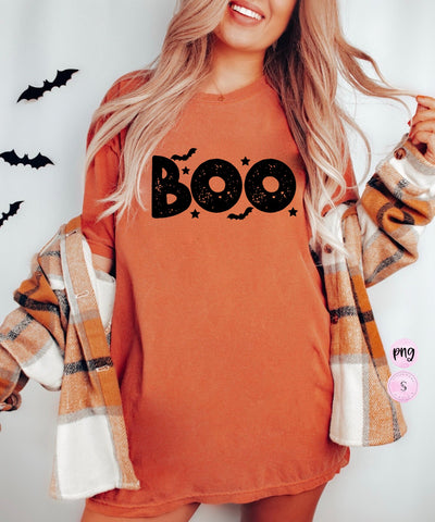 Boo PNG Design, Retro Halloween PNG, Ghoul Squad, Mom and Me design, Ghouls Rule, Fall png, Retro PNG, Sublimation Design