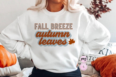 Fall breeze autumn png, Spooky Vibes, Pumpkin Season png, Sweater Weather, Pumpkin Spice Coffee, Retro fall, PNG, Sublimation Design